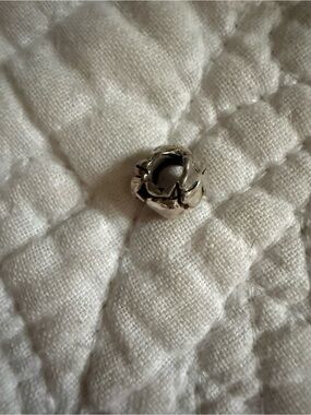 TrollBeads Silver Bead of Fortune Charm - Silver Retired